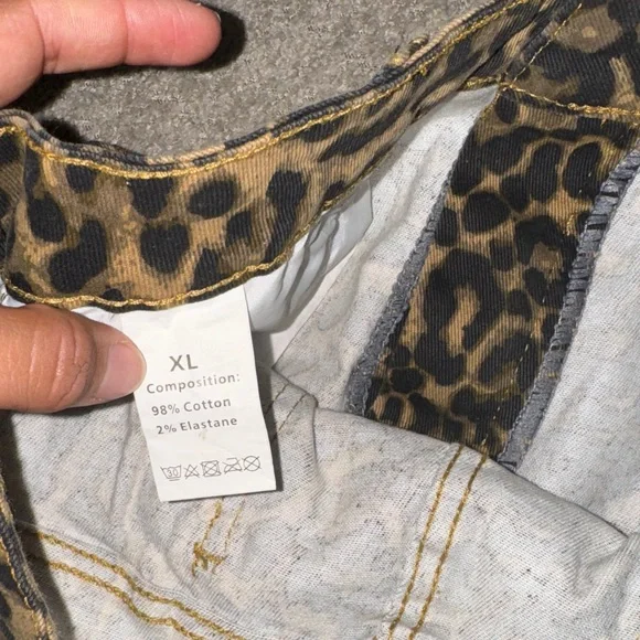 Amazon Brown Leopard Mini Skirt - Picture 5 of 5